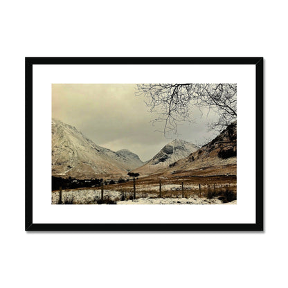 Winter In Glencoe Scottish Landscape Photography | Framed &amp; Mounted Prints From Scotland