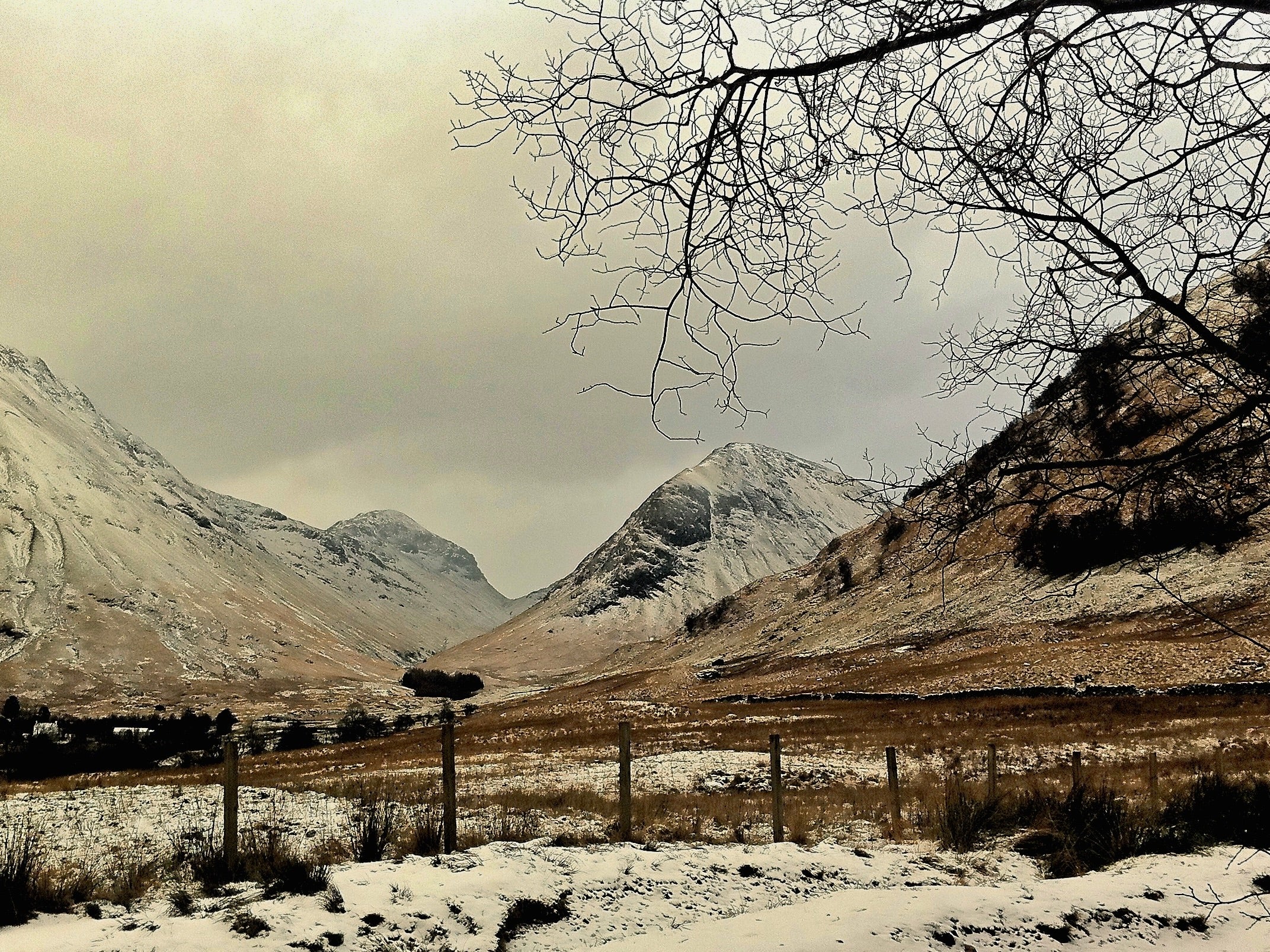 Winter In Glencoe Photography Prints