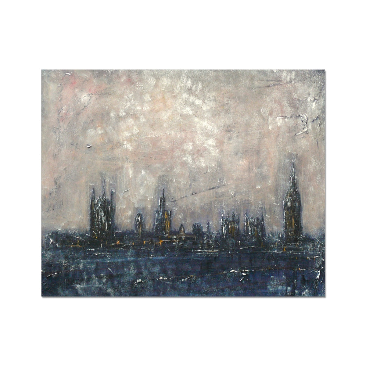 Winter In London Painting | Artist Proof Collector Prints From Scotland