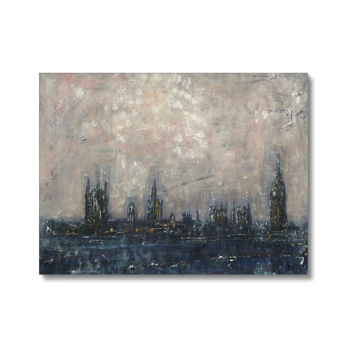 Winter In London Painting | Canvas Prints From Scotland