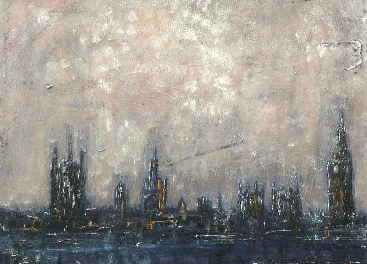Winter In London Scottish Landscape Painting