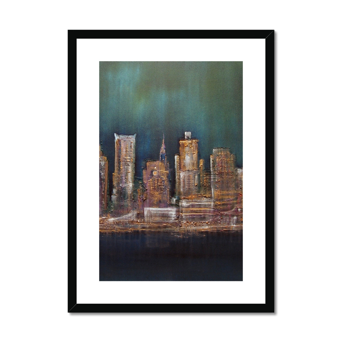 World Paintings - ' New York West Side ' Framed & Mounted Print