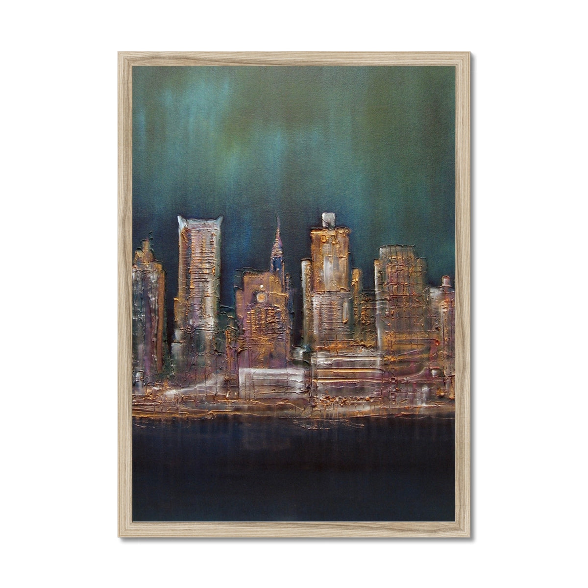World Paintings - ' New York West Side ' Framed Print